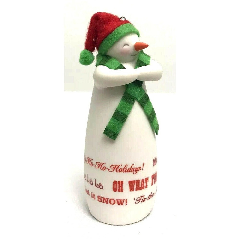 Hallmark Keepsake Merry Wishes Snowman 2014 Limited Edition Ornament - Picture 2 of 8